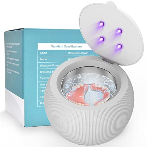 Nettoyeurs ultrasoniques pour prothèses dentaires, gouttières de blanchiment, protège-dents de nuit, tête de brosse à dents, boîte de nettoyage ultrasonique pour tous les appareils dentaires, bijoux