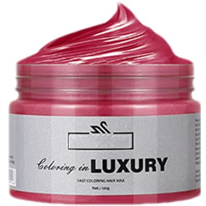 Tinta per capelli – Colorata e naturale, lavabile, cera colorata per capelli, per bambini, uomini e donne, cosplay, acconciatura fai da te Woteg