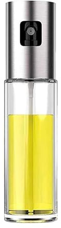 RevolutionLine - Dispensador Rociador de Aceite de 100ml | Pulverizador Nebulizador de Aceite y Vinagre para hacer ensaladas, cocinar, hornear, asar, freír | Fácil de desmontar para una carga rápida