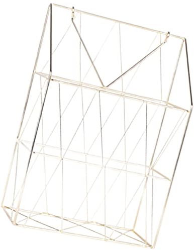 Cabilock Mensola a Muro Portaoggetti in Ferro Dorato, Scaffale Sospeso Da Parete Per Organizer Di Articoli Vari, Salvaspazio Per Cucina, Ufficio, Camera Da Letto e Bagno, Design Nordico Elegante,