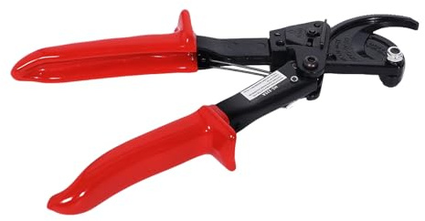 Kabelschneider mit Ratsche, robuster Drahtschneider für Aluminium, Kupfer, Ratsche, Draht, Schneiden, Crimpzange, Handwerkzeug, Elektriker-Schere