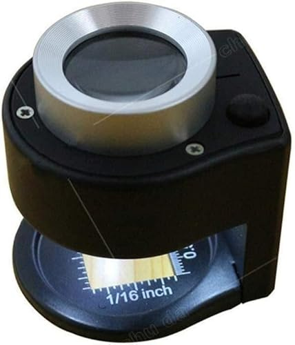 LJHJYDW Schermo ingranditore in Vetro, Vecchi giornali, Occhiali da Lettura, luci, ingrandimento della proporzione di Vetro d'Ingrandimento con Luce raddoppia Il Comfort