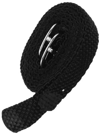 GOOHOCHY Lot de 2 Sangles d'Éperons Western Réglables en Polyester Noir Ceintures d'Éperons pour Bottes d'Équitation Confort et Fixation Sécurisée Accessoires d'Équitation pour Femmes