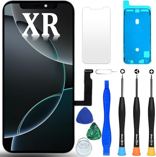 DIGI4U Pantalla LCD de repuesto para iPhone XR, 6,1 pulgadas, pantalla LCD para iPhone XR