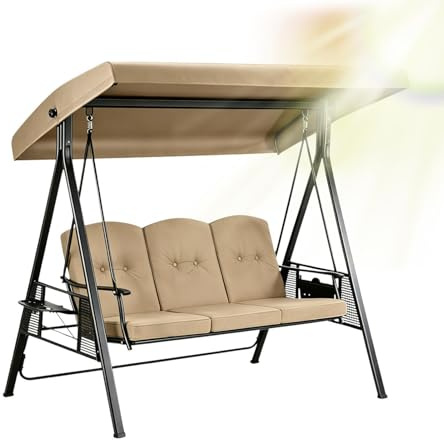 de asiento balancín de repuesto para columpio, impermeable, resistente al viento, resistente a los rayos UV