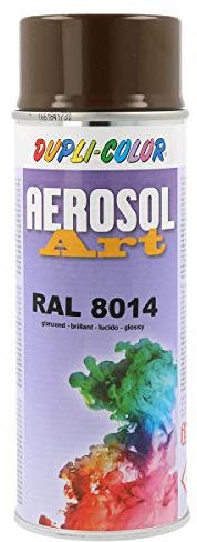 Dupli-Color 722660 Aerosol Art RAL 8014, 400 ml, Glanz