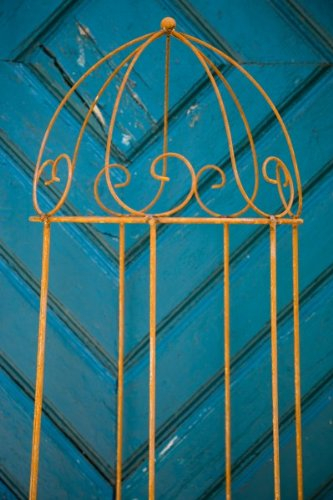 KUHEIGA Rankgerüst Höhe 200cm Rost Obelisk Rosenhilfe Rankhilfe Metall Obelisk