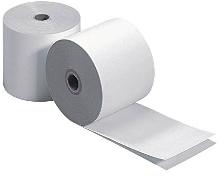 Dot's Dots Additionsrollen 57mm x 25m, 5 Rollen, A4, 60g/m², weiß, uncoated, Umweltfreundlich