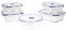Luminarc Pure Box Active Set di 5 contenitori ermetici in Vetro, Extra Resistenti, Senza BPA, valvola per microonde, Trasparente