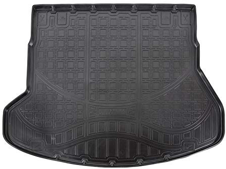 Norm Liners | Gummi-Kofferraumwanne Kofferraumschale Fahrzeugspezifisch Für I30 Kombi 2012-2017, Antirutsch, Passgenau, Aufrollbar, Schwarz