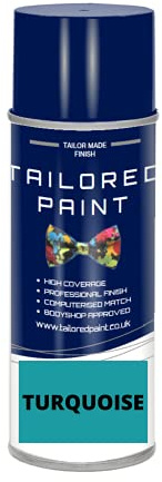 Tailored Paint Heat Resistant Brake Caliper Paint For Car & Motorcycle (Shiny Finish, Turquoise)