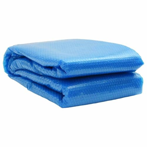 vidaXL Cubierta de Piscina Rectangular Tapa Invierno Lona Seguridad Protección Desmontable Toldo Patio Impermeable Paño de Lluvia PE Azul 600x400 cm