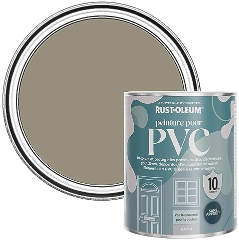 Rust-Oleum Brown uPVC Door and Window Paint In Satin Finish - Cocoa 750ml