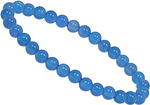ELEDORO Edelsteinarmband für Damen 6 mm | ELEDORO, kleine deutsche Schmuckmarke: handgefertigtes 6-mm-Edelsteinarmband für Yoga, Meditation und Achtsamkeit