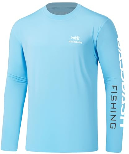Bassdash Herren UPF 50+ UV Sonnenschutz Langarmshirt Schnell Trocknend für Geeignet zum Angeln und Wandern im Freien FS31M