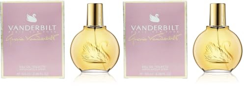 Gloria Vanderbilt N°1 Eau de Toilette profumo donna, 100 ml (Confezione da 2)