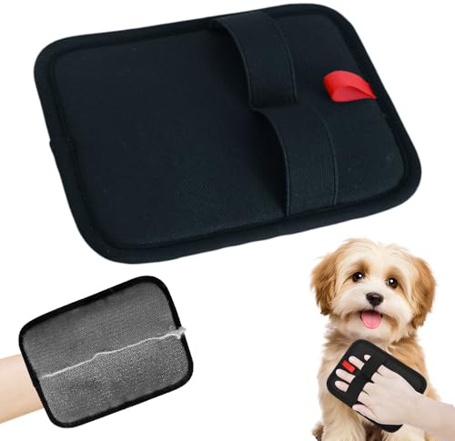 SROCOPT Tierhaarentfernungshandschuhe, verbesserte elektrostatische Handschuhe, Tierhaare, Katzenpflege-Handschuhe, wiederverwendbar, elektrostatischer Tierhaarentferner für Katzen und Hunde