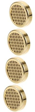 PACKOVE 4 Pezzi Umidificatore per Sigari in Spugna Abs Accessorio Umidificatore per Scatola Sigari Humidor Pad Umidificazione Rotondo per Mantenere Umidità Ottimale e Freschezza Prolungata