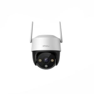Telecamera Wi-Fi Esterno 5MP, Telecamera WiFi 360° 3K Visione Notturna a Colori, IP66, Tracciamento Intelligente, Rilevamento Umano con Faretto e Sirena, Audio Bidirezionale, 2,4Ghz - IPC-S41FEP