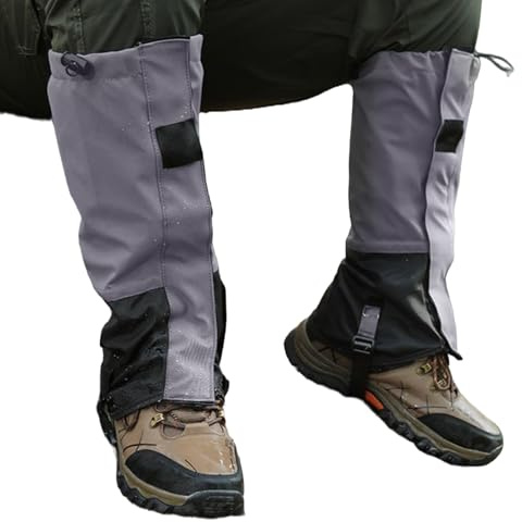 Tyinerc Beinschoner Wasserdicht,Verstellbare Stulpen Für Stiefel | Schützende Überzüge Für Regen Schnee Stiefel Damen Ski Winter Snowshoeing Klettern