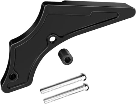 Kettenschützer Passend für KTM EXC 300 250 XCW TPi 2017–2023 TE300i. Passend für GasGas EC300 Case Saver Ritzelschutz. Kettenführung Schutz(Black)