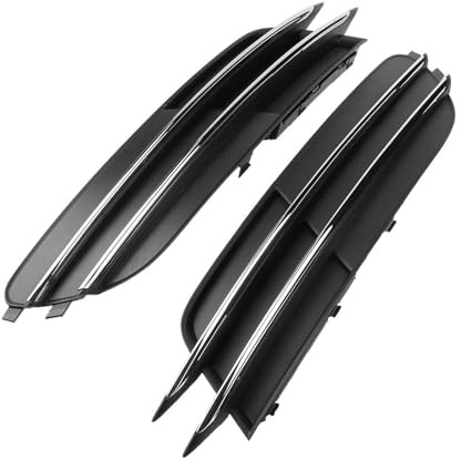For A6 C7 2012 2013 2014 Car Front Bumper Lower Fog Light Grille Trims