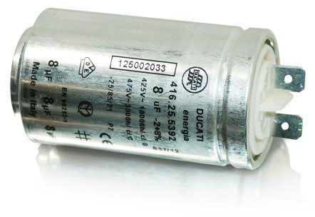 ZANUSSI Wäschetrockner 8uF Störkondensator 1250020334