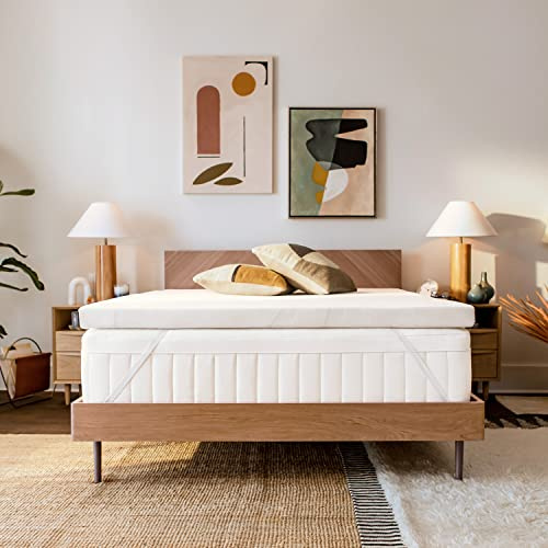 TEMPUR-Adapt (Supreme) 3 Memory Foam Mattress Topper, Queen,White