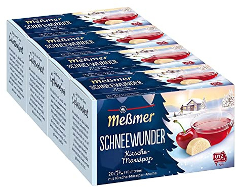 Meßmer Schneewunder - 20 Teebeutel, 2-er Pack (2 x 40 g)