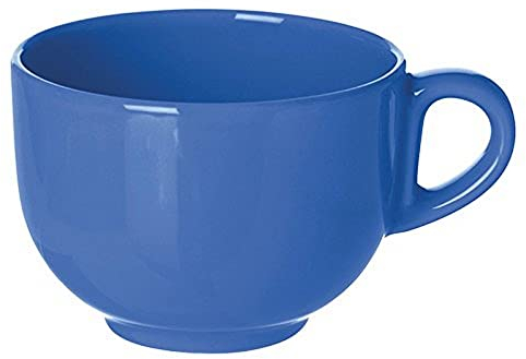 Excelsa Tazza Jumbo in Ceramica, 400 ml, Azzurro