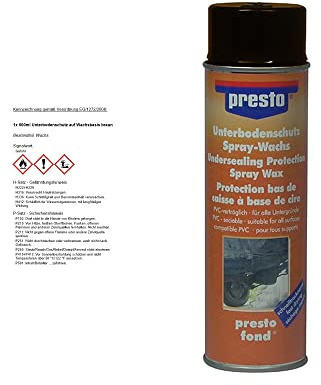 presto 306048 Cera Protettiva sottoscocca Marrone 500 ml