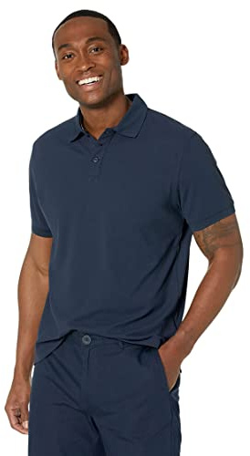Helly Hansen Hommes Riftline Polo, Bleu Marine, M