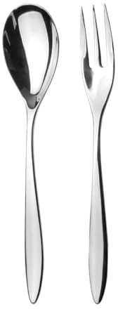 Couzon Epsilon - Fourchette et cuillère de service en coffret