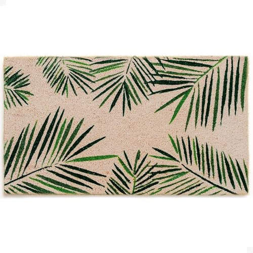 THEODORE MAGNUS Door Mat - Welcome Mat for Front Door with Non-Slip Backing - Durable Spring & Summer Doormat - Perfect for Outside Entrance Matt - Outdoor/Indoor - Palm Springs - 17 x 30