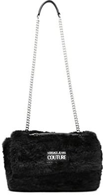 VERSACE JEANS COUTURE Fluffy Bag, Schwarz