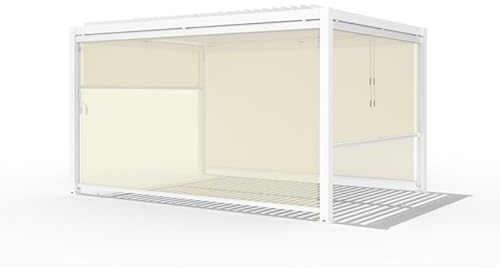 Grindi - Senkrechtes Rollo für Pergola Kea - beige - 370x225cm