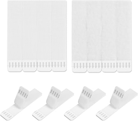 36 Pairs(72 Strips) Heavy Duty Picture Hanging Strips No Nails Needed, Damage Free Adhesive Mounting Strips for Pictures and Photos Frame Hanging (19*92mm)