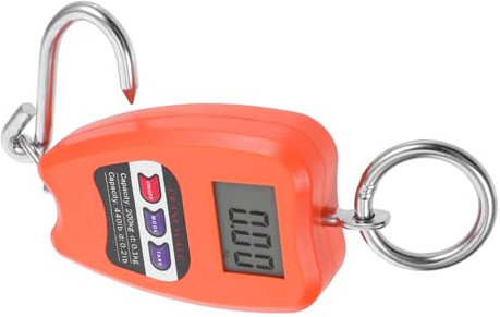 JEWEDECO Hängende Digitale Waage Mit Kapazität Tragbare Fisch Und Gepäckwaage Präzise Messung Benutzerfreundliches Display Für Reisen Und Angeln
