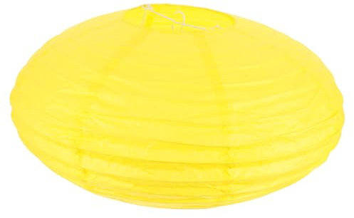 Angoily Linterna De Papel Japonesa Decorativa Diseño Retro Limón Amarillo Para Bodas Fiestas y Hogar Con Instalación Rápida y Estilo Artesanal Elegante
