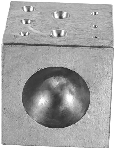 TEHAUX Professionelles Metallstempelwerkzeug für Silber und Schmuckherstellungsbedarf Silberfarben aus Metall Geeignet für Selbstgemacht Schmuckherstellung und Einfach zu Reinigen