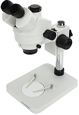 Trinokulares Stereoskopisches Mikroskop mit Kontinuierlicher Einstellbarer Vergrößerung 7x-45-fach Hoher Augenpunkt für die Beobachtung des Labors für Industrieschweißen