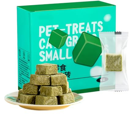 Cat Grass Snack, Katzenfutter Natur, 60 g getrockneter natürlicher Snack für Katzen, Catnip, Kätzchen, Zahnpflege, essbares Spielzeug für die Haarentfernung P