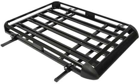 Portapacchi Tetto Portapacchi Per Auto, Borsa Da Basket Universale, Grande, In Alluminio, Nero, 160 Cm