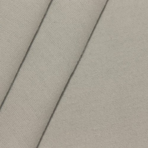 STOFFKONTOR Deko Molton Stoff B1 schwer entflammbar Breite 300cm – Meterware, Farbe Hell-Grau – geeignet für Dekoration, Wandverkleidung uvm.