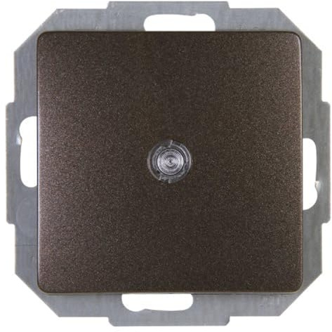 Kopp Paris Taster, beleuchtet, IP 20, palisander-braun, 250V~, 651376084