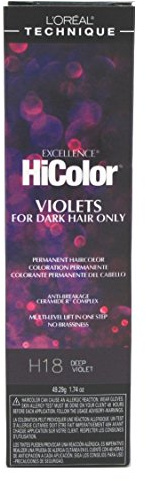 L'oreal Paris Excellence Hicolor Permanent Hair Color, Red Violet