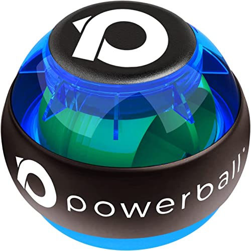 Powerball 280hz Cord Start Gyroscope - Gyro Ball för handledsstyrka, handledsförstärkning, greppstyrka och rehabilitering av skador (280hz Classic)