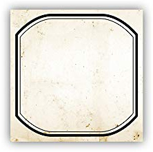 50x Vintage Apotheker-Flaschen Etikett 5x5 cm, Kosmetex Aufkleber für Flaschen, Dosen, Beschriftung für Kosmetik, Aroma, Öl, A8 Quadrat