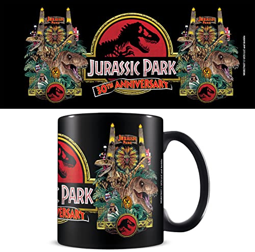 Jurassic Park 30th Anniversary Mug, Black