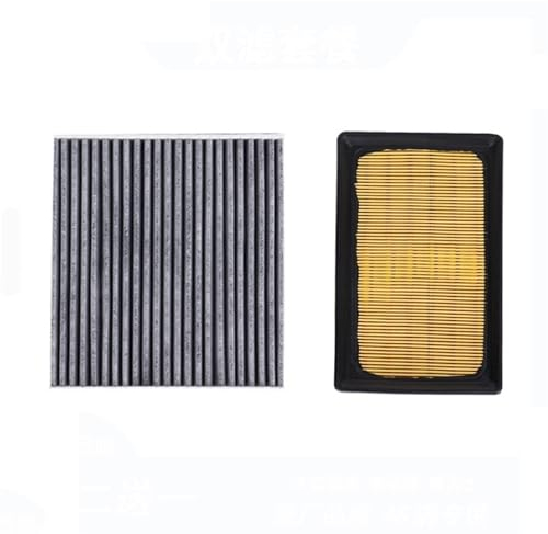 LFDTO Luftfilter Innenraumfilter passend for Toyota Aqua NHP10 1,5 l Hybrid 2011–2020 AYGO 1,0 l 1780121060 8713930040(2 Pcs Filter Set)